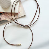 ciite' シーテ チョーカー シンプルコードチョーカー