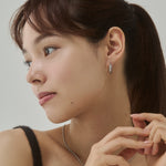 ciite' シーテ ピアス（両耳用） 【 金属アレルギー対応 】 4サイズ展開 シンプルフープピアス サージカルステンレス（両耳用）