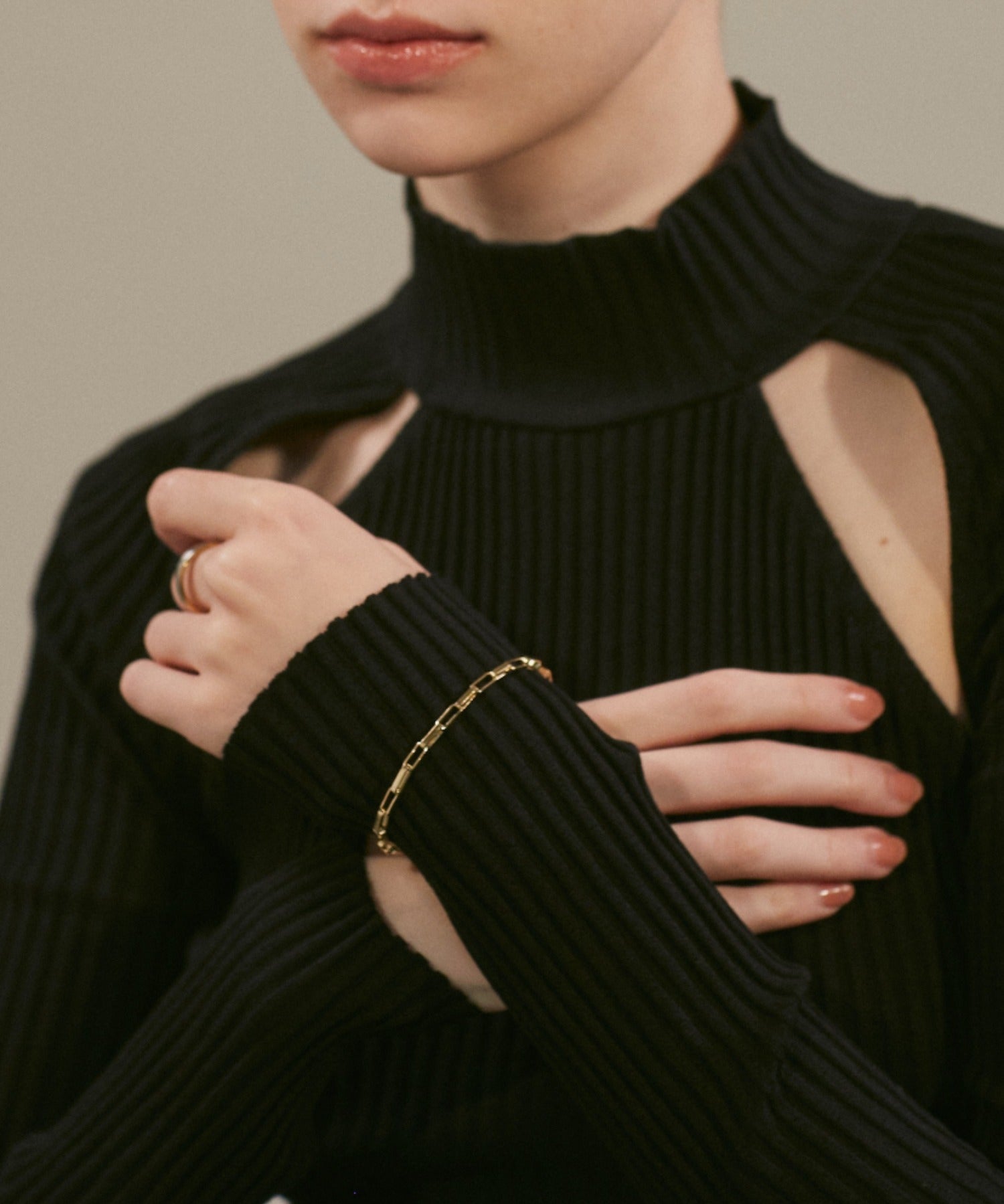 ciite' シーテ ブレスレット 【 金属アレルギー対応 】 シンプルチェーンブレスレット サージカルステンレス