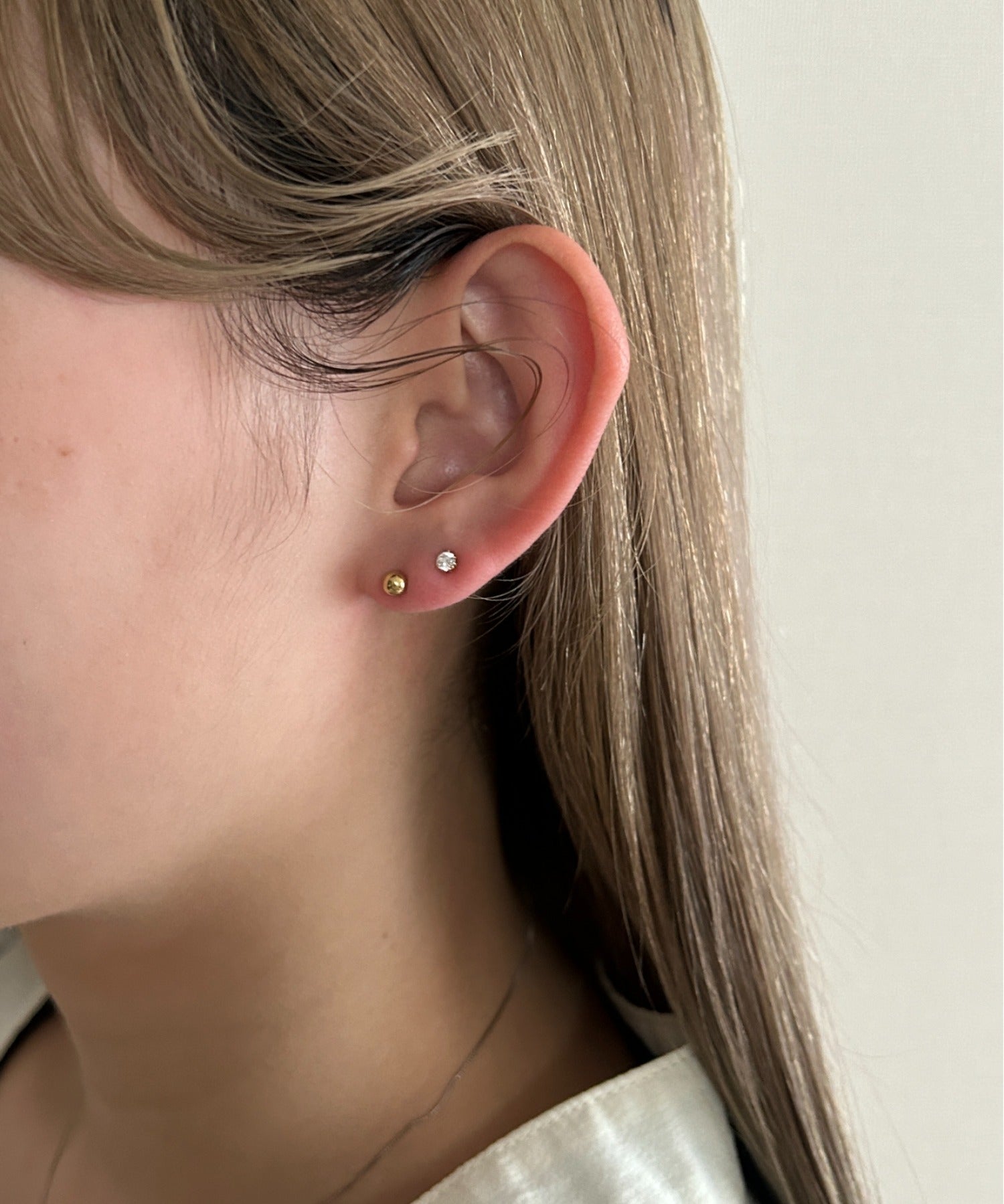 ciite' シーテ ピアス（両耳用） 【 金属アレルギー対応 】 ボール セットピアス 2個セット サージカルステンレス