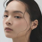 ciite' シーテ イヤーカフ 【 金属アレルギー対応 】 サークルイヤーカフ サージカルステンレス