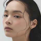 ciite' シーテ イヤーカフ 【 金属アレルギー対応 】 サークルイヤーカフ サージカルステンレス