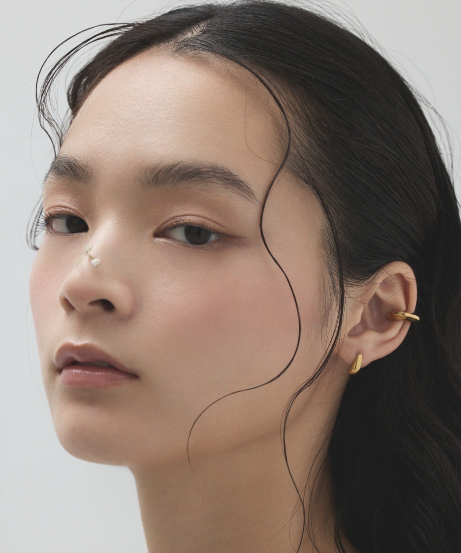 ciite' シーテ イヤーカフ 【 金属アレルギー対応 】 サークルイヤーカフ サージカルステンレス