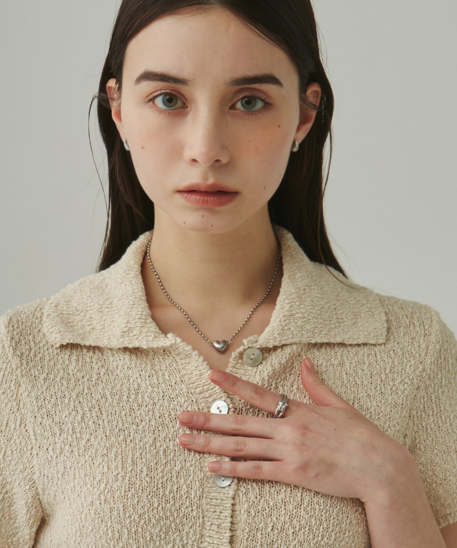 ciite' シーテ ネックレス 【 金属アレルギー対応 】 ミニハートネックレス サージカルステンレス