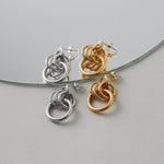 ciite' シーテ ピアス（両耳用） 【 金属アレルギー対応 】 モチーフサークルピアス サージカルステンレス (両耳用)