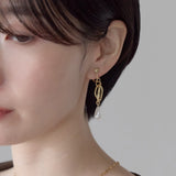 ciite' シーテ イヤリング シリコン付 デザインパール イヤリング