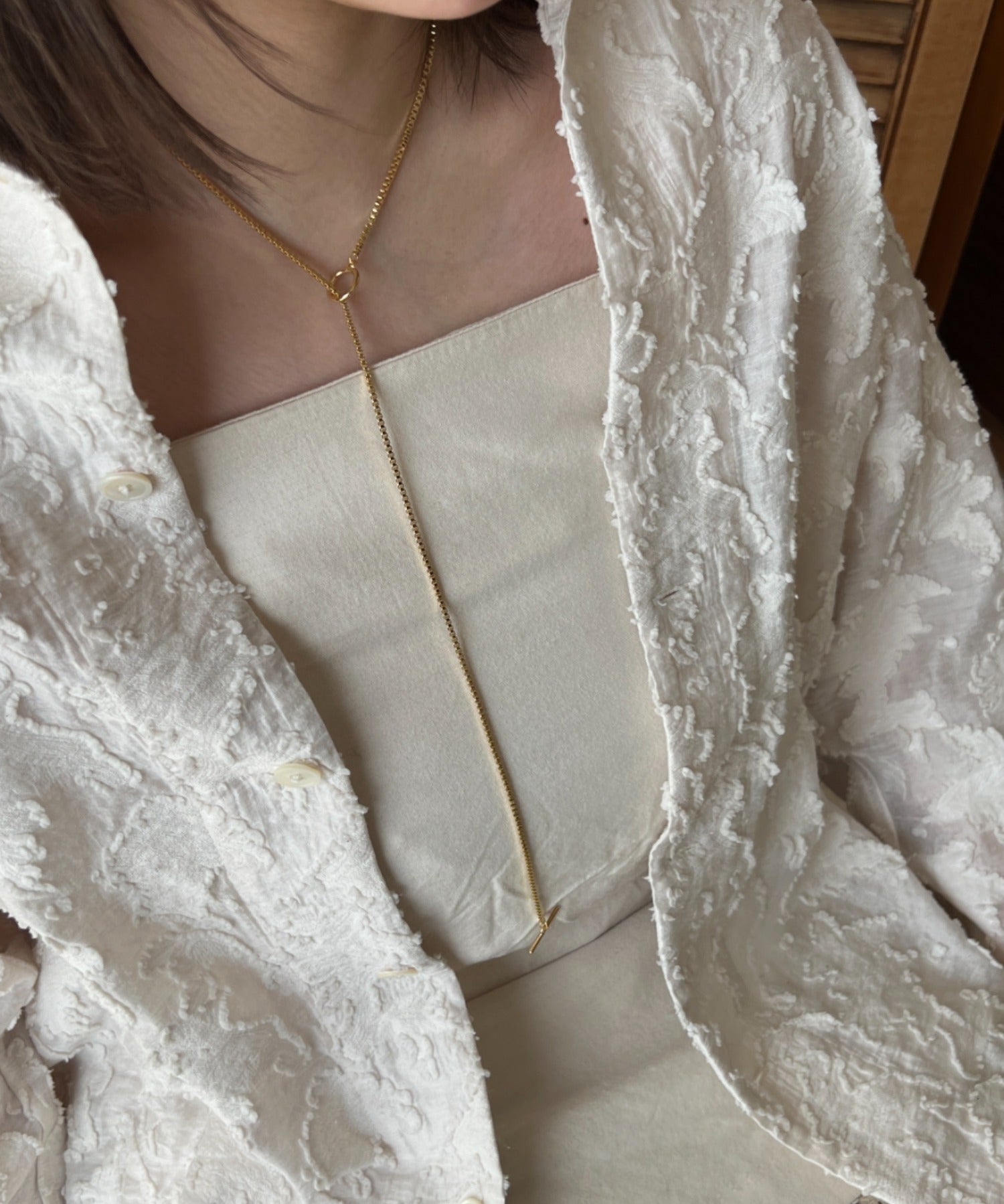 ciite' シーテ ネックレス ボックスチェーンマンテルネックレス