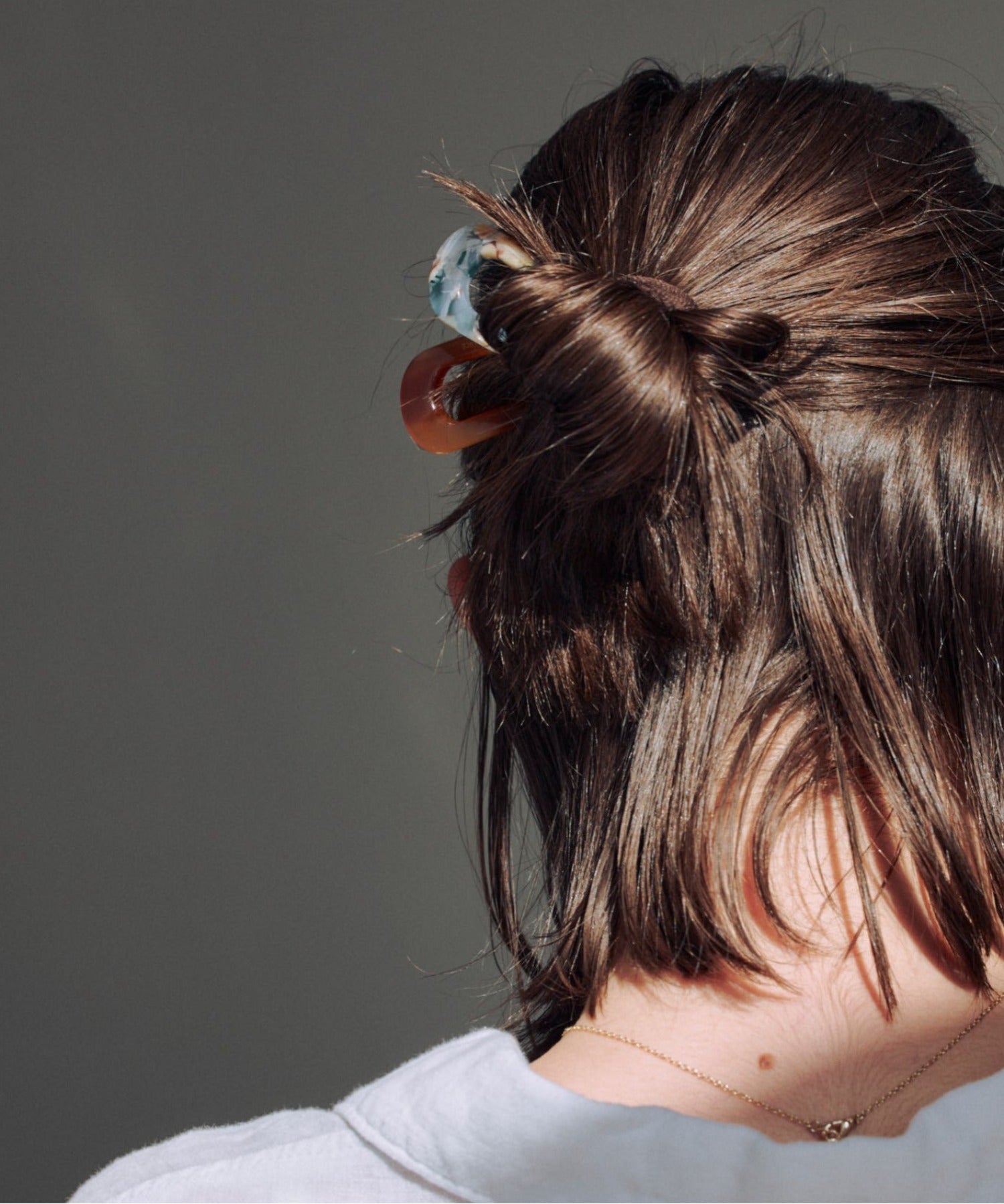 ciite' シーテ その他ヘアアクセサリー マーブルクリアかんざし