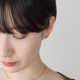 ciite' シーテ ピアス（両耳用） 【金属アレルギー対応】スクエアデザイン ピアス
