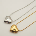 ciite' シーテ ネックレス 【 金属アレルギー対応 】 ハートネックレス サージカルステンレス