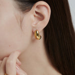 ciite' シーテ ピアス（両耳用） 【 金属アレルギー対応 】 ぷっくりピアス サージカルステンレス (両耳用)