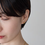 ciite' シーテ ピアス（両耳用） 【金属アレルギー対応】トライアングルピアス