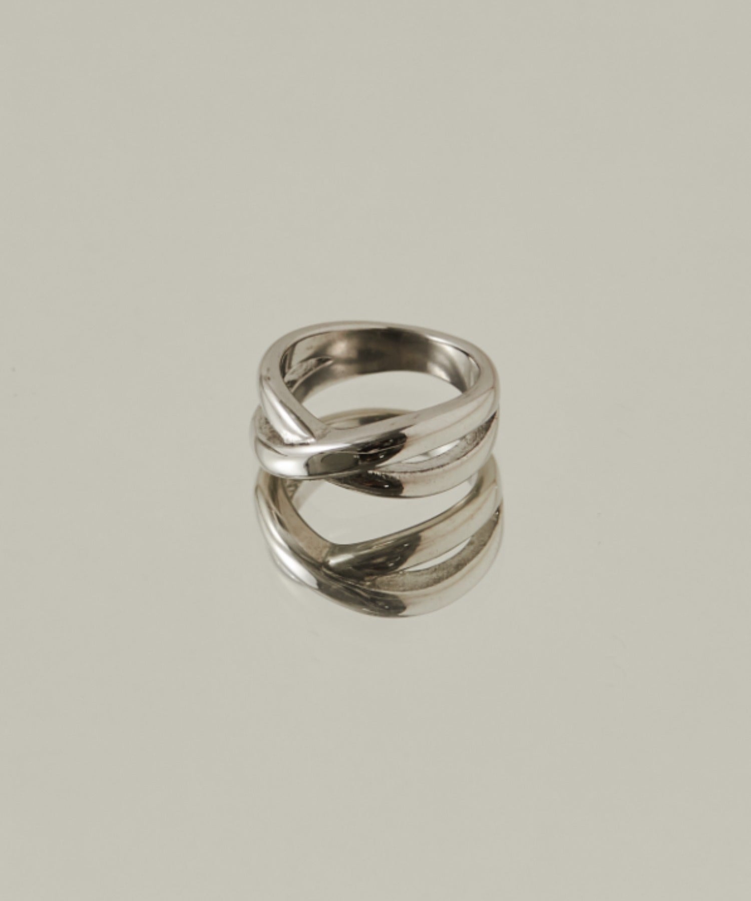 ciite' シーテ リング 【 金属アレルギー対応 】 クロスリング サージカルステンレス