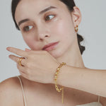 ciite' シーテ ブレスレット 【 金属アレルギー対応 】 チェーンブレスレット サージカルステンレス