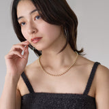 ボールチェーンネックレス