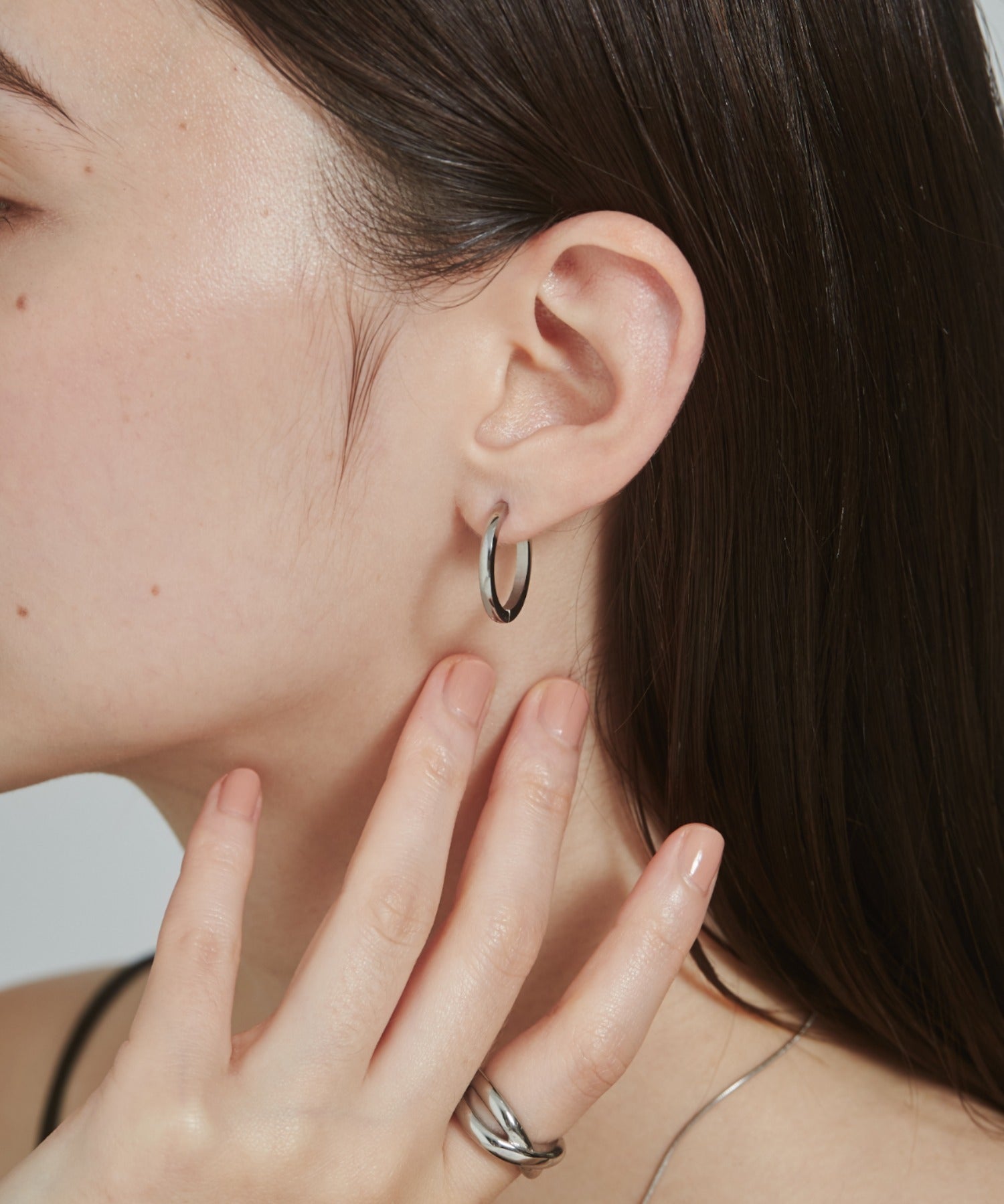 ciite' シーテ ピアス（両耳用） 【 金属アレルギー対応 】 シンプルフープピアス サージカルステンレス (両耳用)