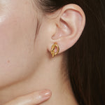 ciite' シーテ イヤリング 【 金属アレルギー対応 】 ノット イヤリング サージカルステンレス (両耳用)