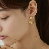 ciite' シーテ ピアス（両耳用） 【 金属アレルギー対応 】フラワーモチーフピアス サージカルステンレス（両耳用）