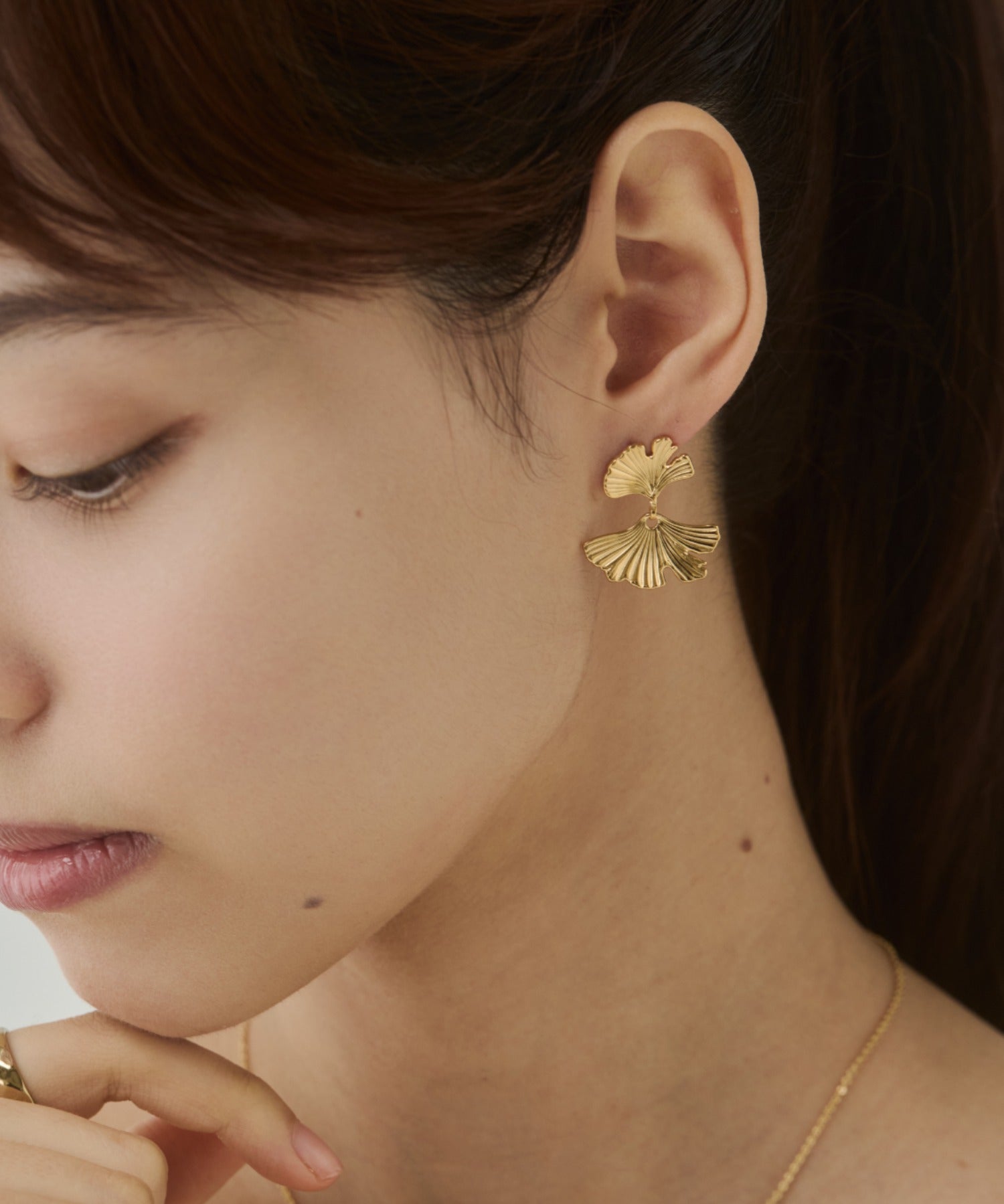 ciite' シーテ ピアス（両耳用） 【 金属アレルギー対応 】フラワーモチーフピアス サージカルステンレス（両耳用）