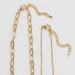 ciite' シーテ ネックレス 【 金属アレルギー対応 】 チェーン & パドロックネックレス 2セット