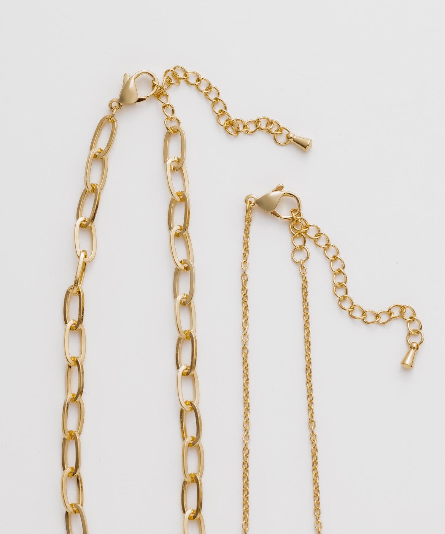 ciite' シーテ ネックレス 【 金属アレルギー対応 】 チェーン & パドロックネックレス 2セット