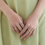 ciite' シーテ リング 【 金属アレルギー対応 】 ノットモチーフリング サージカルステンレス