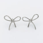 ciite' シーテ ピアス（両耳用） リボンピアス (両耳用)