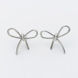 ciite' シーテ ピアス（両耳用） リボンピアス (両耳用)