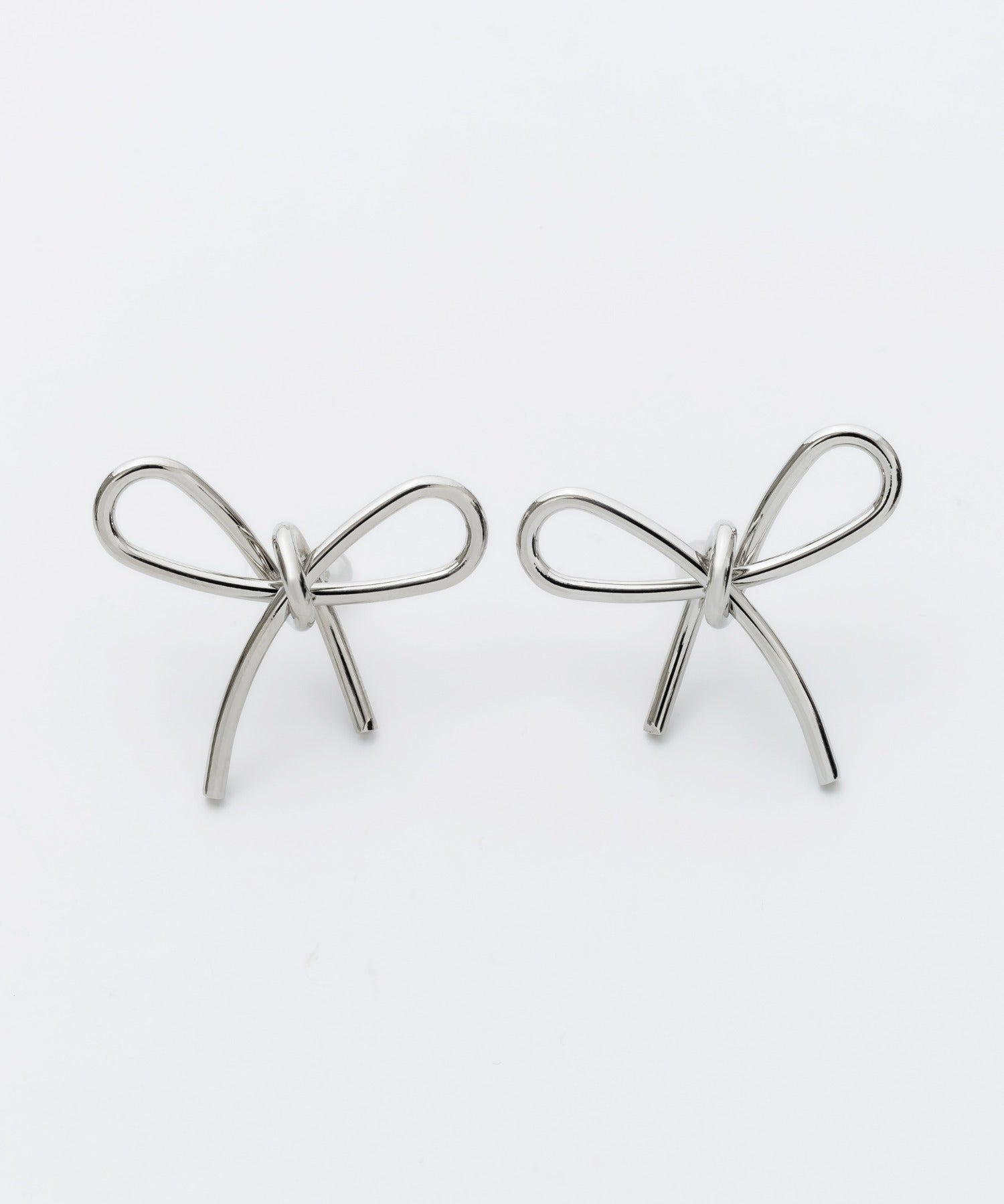 ciite' シーテ ピアス（両耳用） リボンピアス (両耳用)