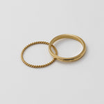 ciite' シーテ リング 【 金属アレルギー対応 】シンプルリング 4個セット サージカルステンレス