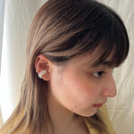 ciite' シーテ イヤーカフ パール&メタル イヤーカフセット