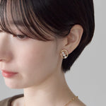 ciite' シーテ イヤリング シリコン付 デザインパール イヤリング