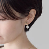 ciite' シーテ イヤリング シリコン付 デザインパール イヤリング