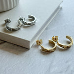 ciite' シーテ ピアス（両耳用） トライアングル ビジューピアス（両耳用）