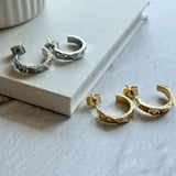 ciite' シーテ ピアス（両耳用） トライアングル ビジューピアス（両耳用）