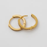 ciite' シーテ ピアス（両耳用） 【 金属アレルギー対応 】 ビジューフープピアス サージカルステンレス (両耳用)