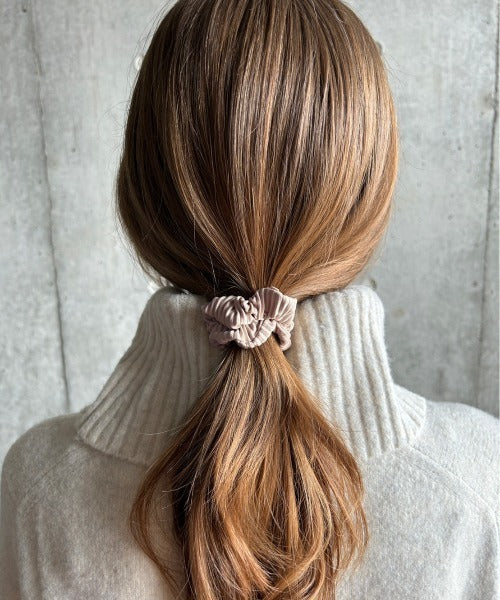 ciite' シーテ ヘアゴム チョコブラウンゴム ヘアゴムセット