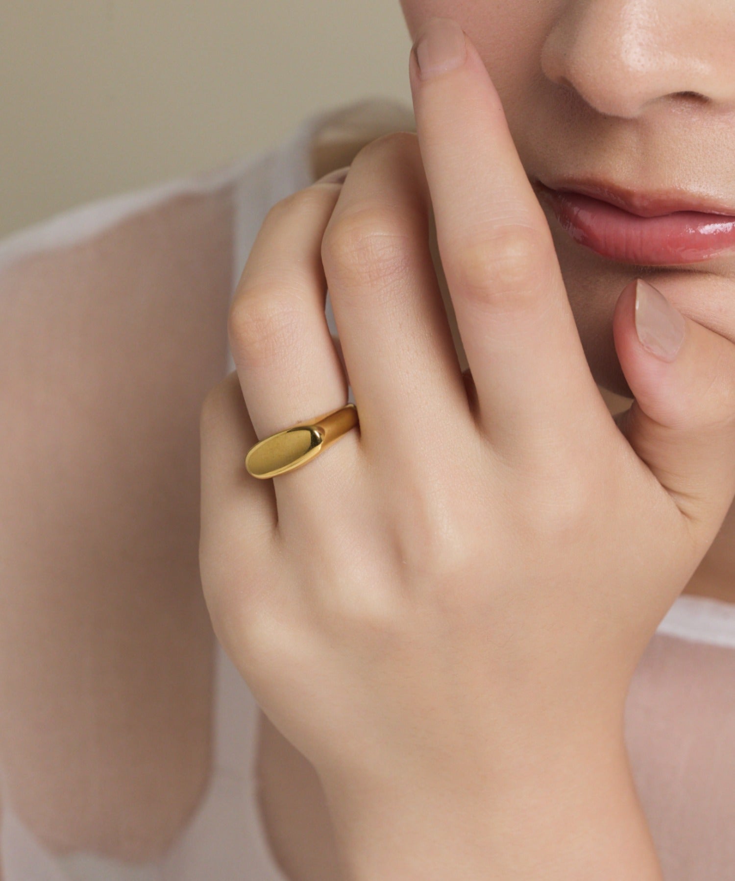 ciite' シーテ リング 【 金属アレルギー対応 】 モチーフリング サージカルステンレス