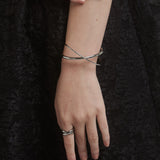 ciite' シーテ ブレスレット 【 金属アレルギー対応 】 クロスバングル サージカルステンレス