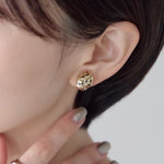 ciite' シーテ イヤリング シリコン付 メタルデザイン イヤリング