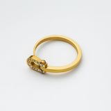 ciite' シーテ リング 【 金属アレルギー対応 】 ホースシュービジュー リング サージカルステンレス