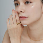 ciite' シーテ リング 【 金属アレルギー対応 】 ハートデザインリング サージカルステンレス