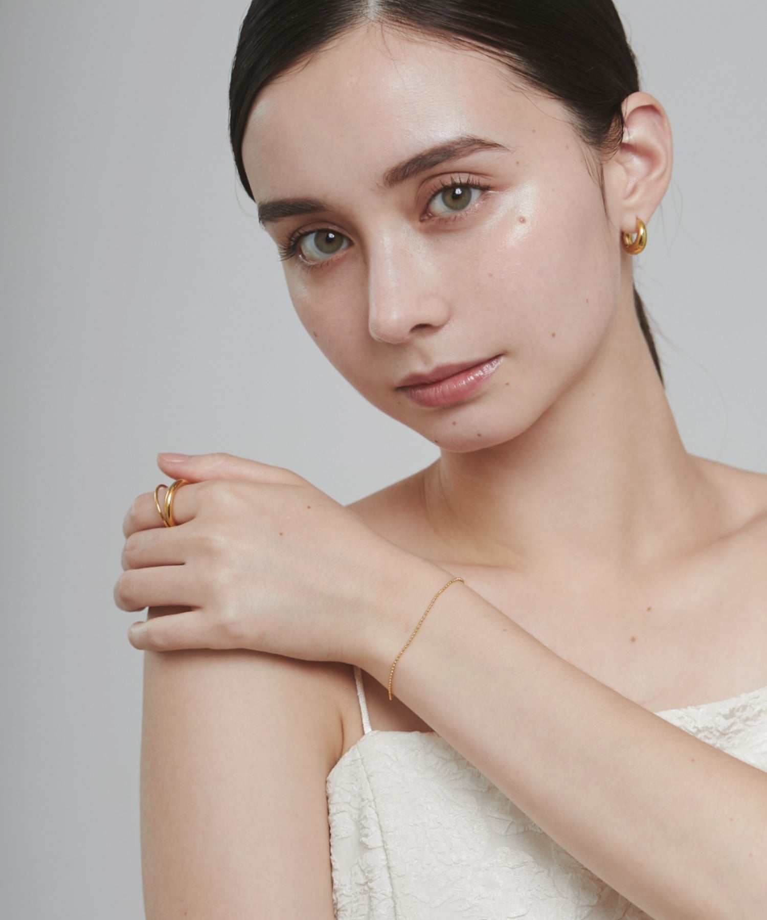 ciite' シーテ ブレスレット 【 金属アレルギー対応 】 シンプルボールチェーンブレスレット サージカルステンレス