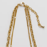 ciite' シーテ ネックレス 【 金属アレルギー対応 】 2連チェーンネックレス サージカルステンレス