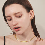 ciite' シーテ ネックレス 【 金属アレルギー対応 】 4mm スネークチェーンネックレス サージカルステンレス