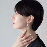 ciite' シーテ イヤリング シリコン付 デザインパール イヤリング