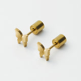 ciite' シーテ ピアス（両耳用） 【 金属アレルギー対応 】 ミニバタフライモチーフピアス サージカルステンレス (両耳用)
