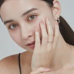 ciite' シーテ リング 【 金属アレルギー対応 】クロスデザインリング サージカルステンレス