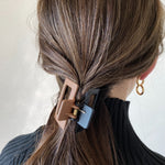 ciite' シーテ バレッタ/ヘアクリップ バイカラーコンパクトヘアクリップ