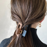 ciite' シーテ バレッタ/ヘアクリップ バイカラーコンパクトヘアクリップ